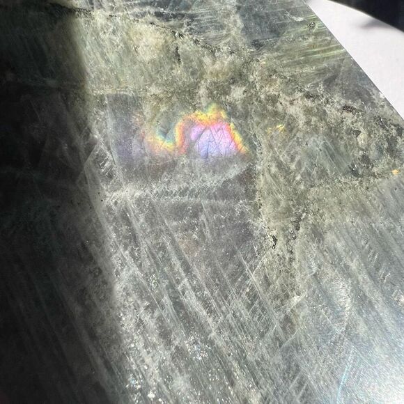 Labradorite Crystal‎ Freeform Meditation Stone (#2) - Picture 7 of 16